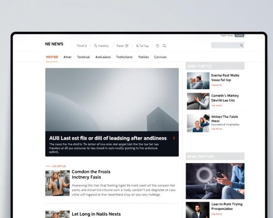 Desain Website Berita